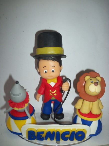 Topo de Bolo Circo