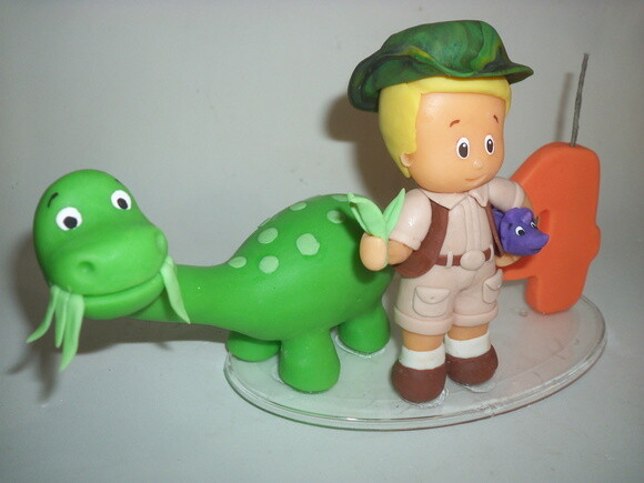 Topo de Bolo Dinossaruro