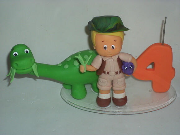 Topo de Bolo Dinossaruro
