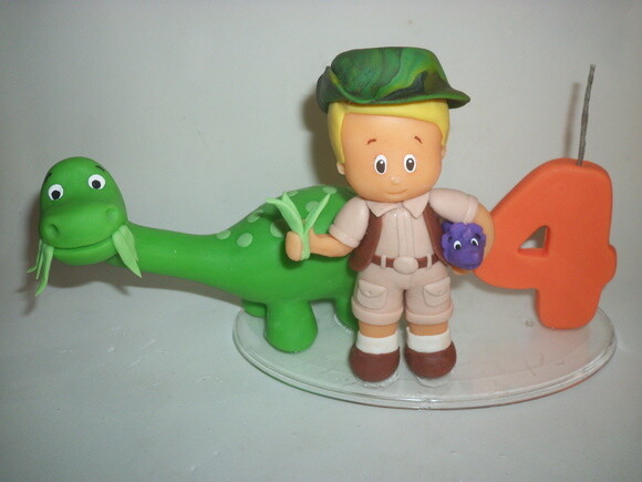 Topo de Bolo Dinossaruro