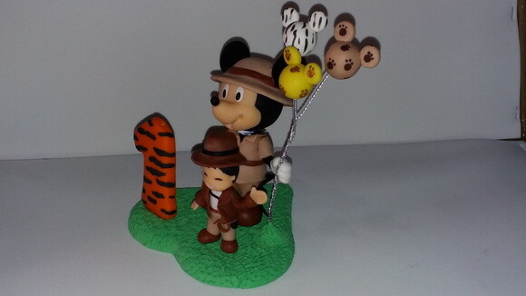 Topo de Bolo Mickey Safari