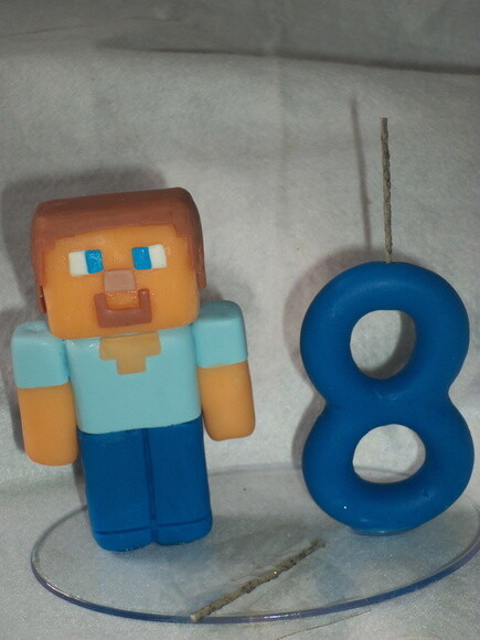 Topo de bolo Minecraft
