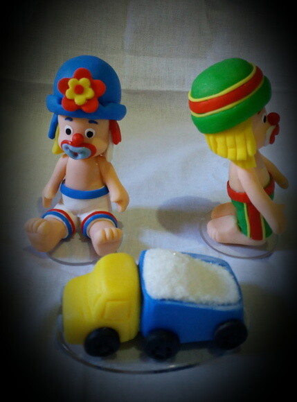 Topo de bolo Patati, Patata na praia