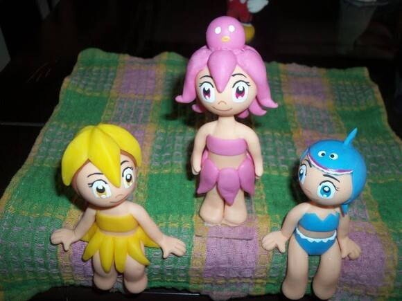 Topo de bolo Princesas do mar