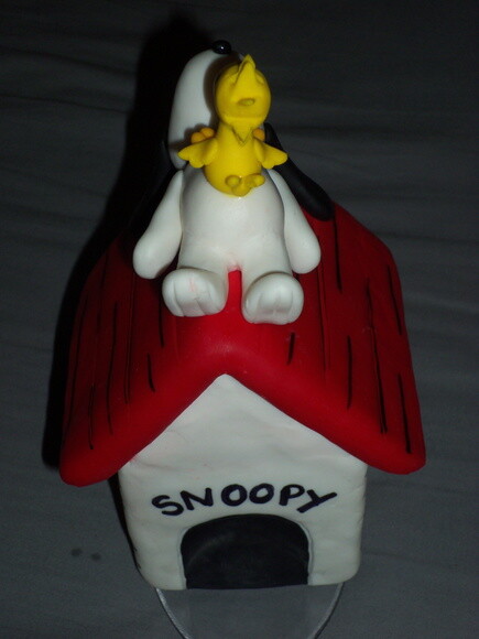 Topo de bolo Snoopy