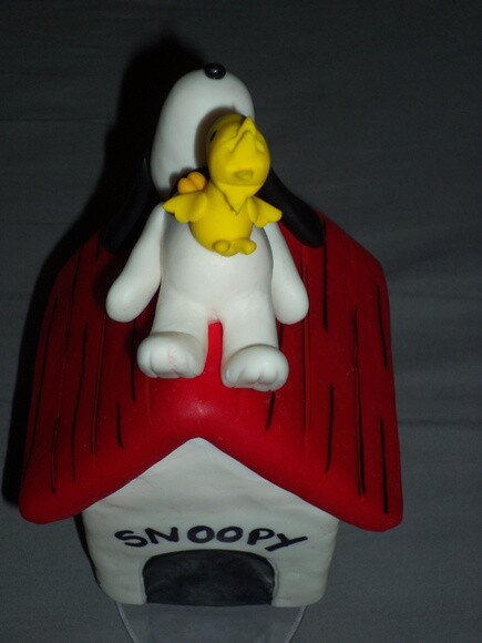 Topo de bolo Snoopy