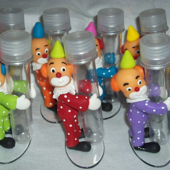 Tubetes palhaço