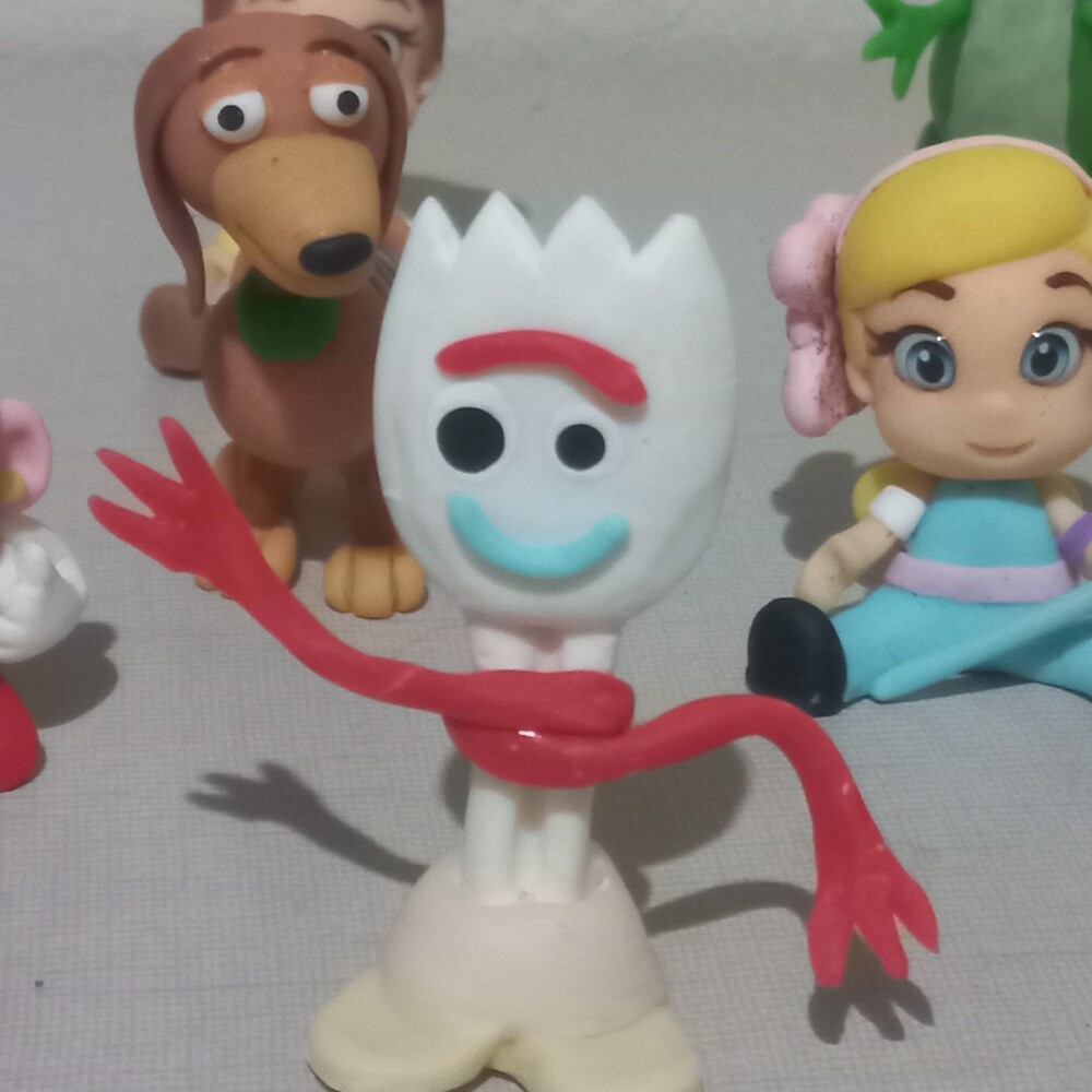 Apliques em Biscuit 3D Toy Story