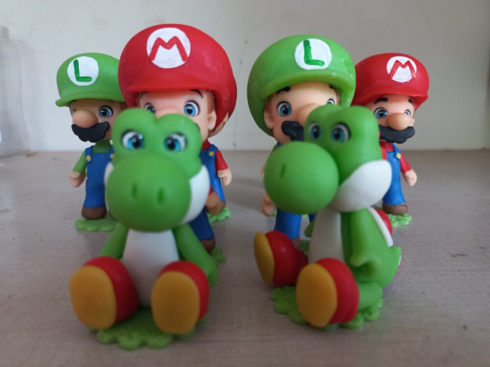 Apliques em Biscuit 3D, Super Mario Bros