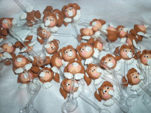 20 Mini colheres Anjinha