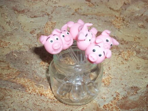 20 Mini colheres para brigadeiro fazendinha
