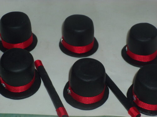 Aplique em biscuit magico