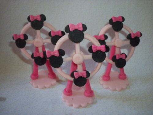 Aplique Roda gigante Minnie