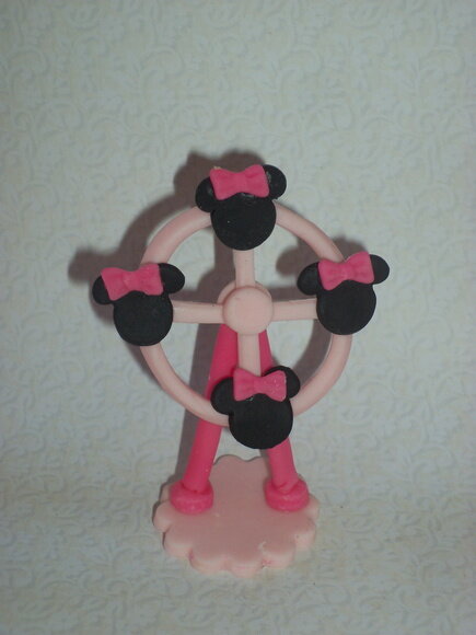 Aplique Roda gigante Minnie