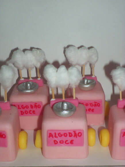 Apliques Circo Rosa