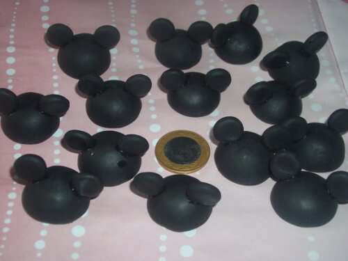 Apliques orelhas do Mickey