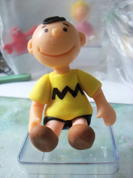 Caixinha de acrilico turma do Snoopy