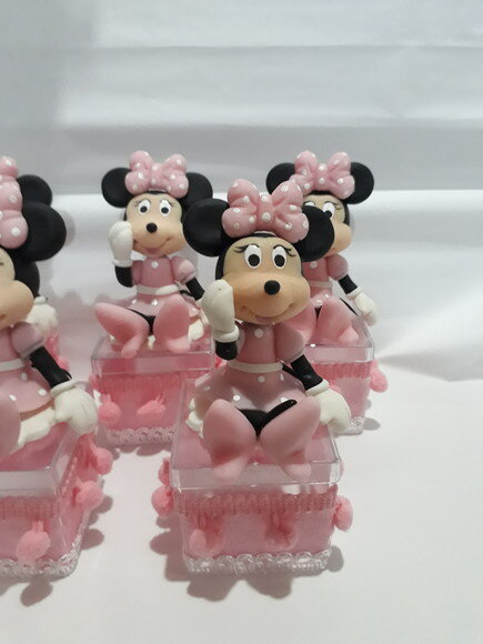 Caixinha Minnie rosa