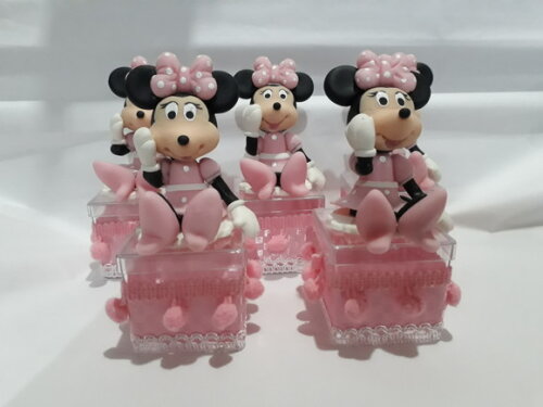 Caixinha Minnie rosa
