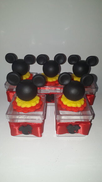 Caixinhas de acrilico Mickey
