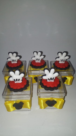 Caixinhas de acrilico Mickey