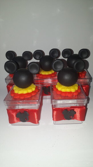 Caixinhas de acrilico Mickey