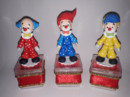Caixinhas em acrilico Circo
