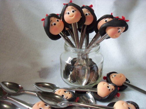 Colheres em inox, Branca de Neve