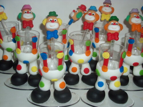 Copinhos para doces, Palhaço.