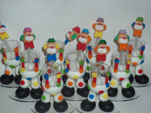 Copinhos para doces, Palhaço.