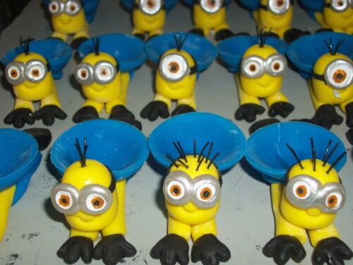 Forminhas para docinhos Minnions