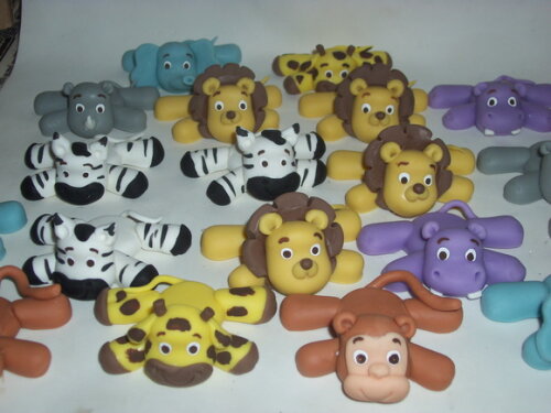 forminhas para docinhos Safari