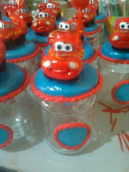 Pote de papinha Carros.