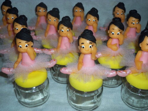 Potes de papinha Bailarina