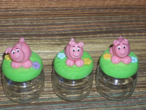 Potes de papinha fazendinha