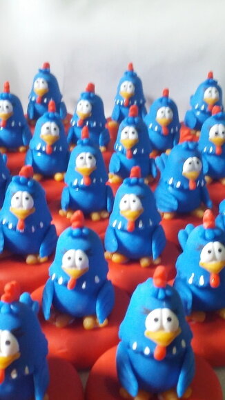 Potes de papinha Galinha Pintadinha