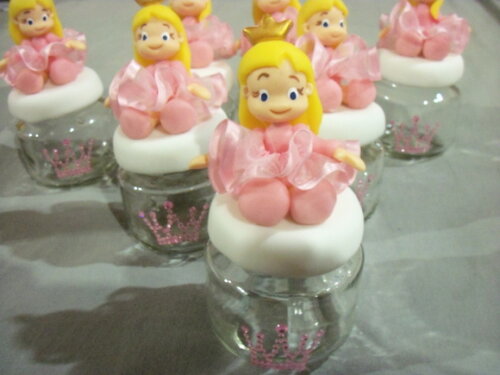 Potes de papinha Princesa Aurora