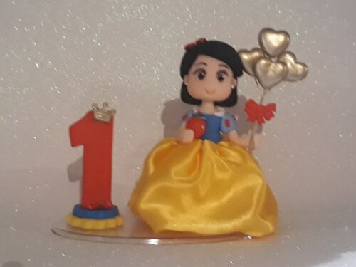 Topo de bolo Branca de Neve
