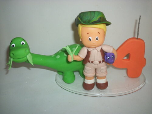 Topo de Bolo Dinossaruro