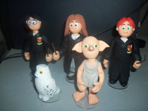 Topo de Bolo Harry Potter