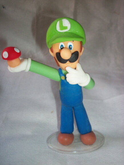 Topo de bolo Mario Bros