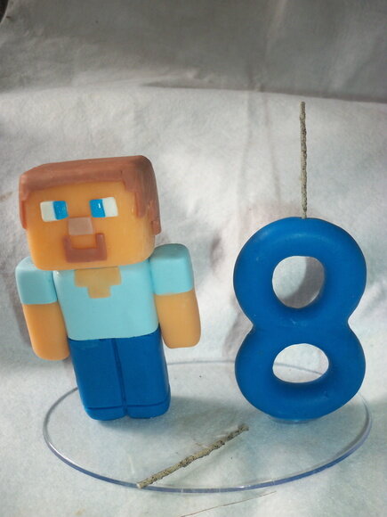 Topo de bolo Minecraft
