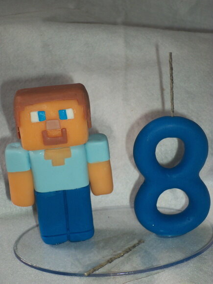 Topo de bolo Minecraft