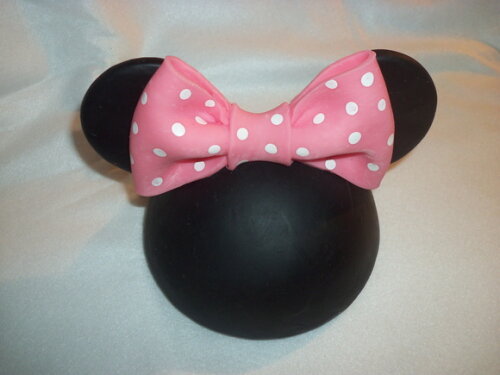 Topo de Bolo Orelhas da Minnie