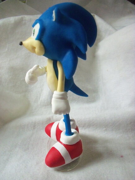 Topo de bolo Sonic