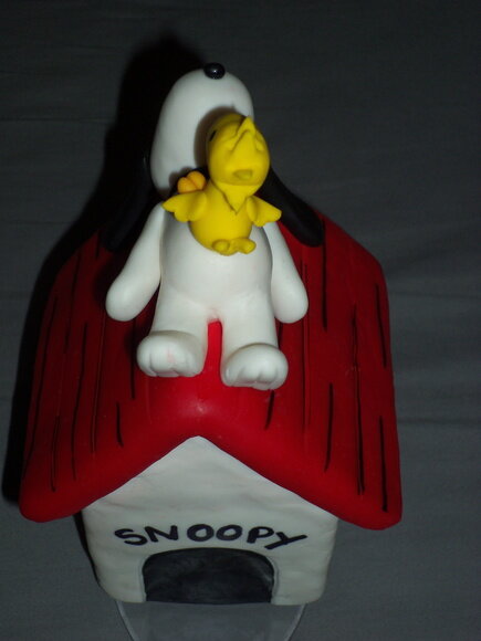 Topo de bolo Snoopy