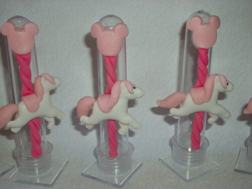 Tubete carrossel da Minnie