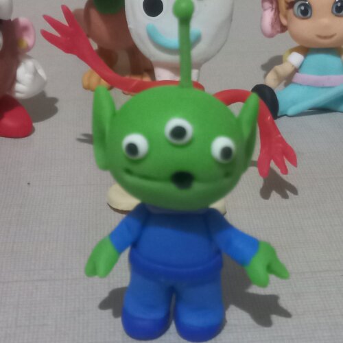 Apliques em Biscuit 3D Toy Story