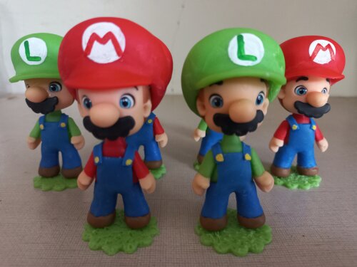 Apliques em Biscuit 3D, Super Mario Bros