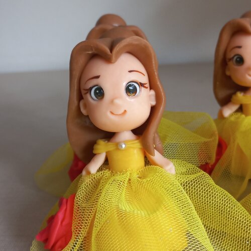 Apliques Princesas 3D. kit com 5 unidades